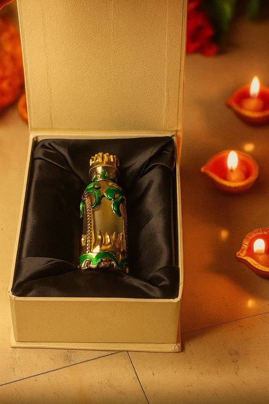 Limited Edition Metal Attar Bottle 6ml